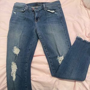 J Brand Distress Jeans